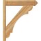 Ekena Millwork Olympic Rough Sawn Arts and Crafts Outlooker, Western Red Cedar, 6"W x 26"D x 30"H OUT06X26X30OLY03RWR - alternate 4